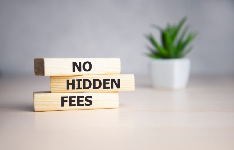 No Hidden Charges