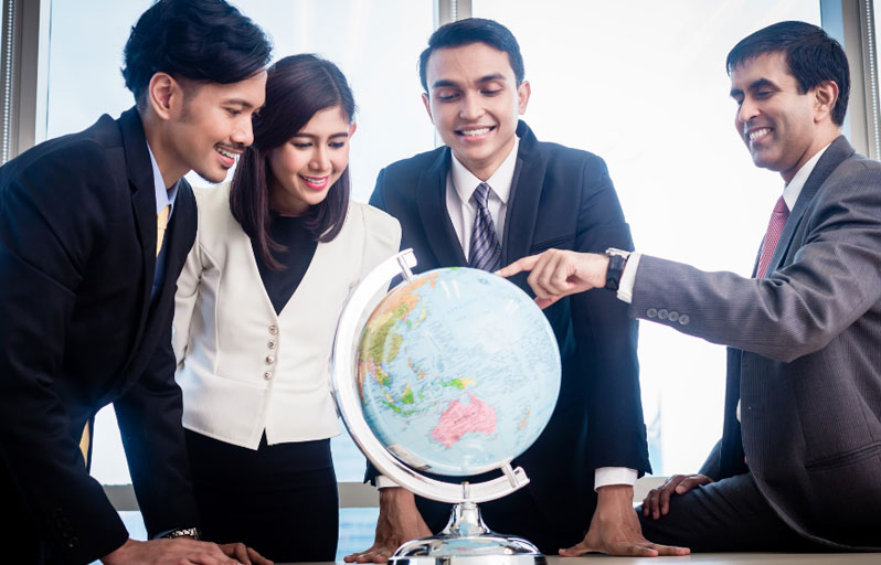 Encourages Global Exposure